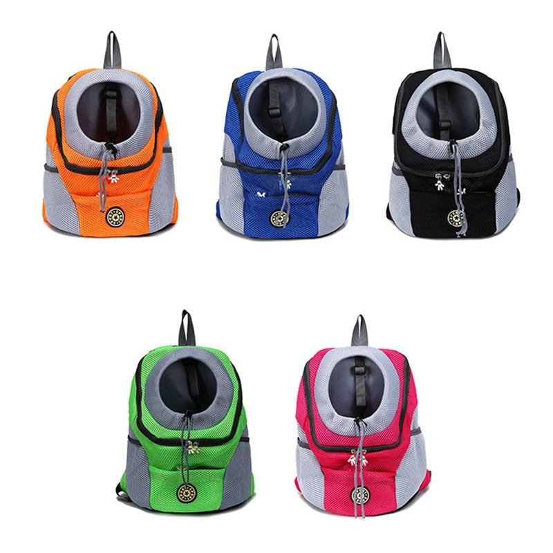 Outdoor Pet Dog Carrier Bag Front Breathable