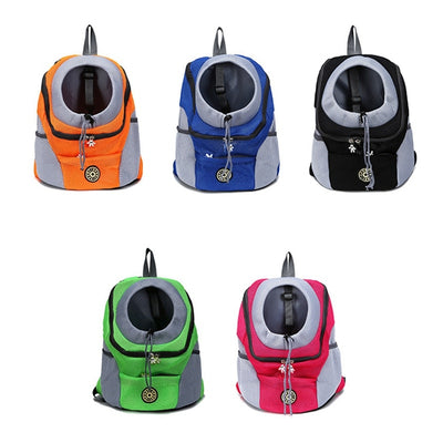 Outdoor Pet Dog Carrier Bag Front Breathable