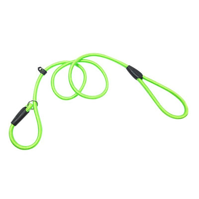 Chain Dog Leash With Adjustable Training Rope