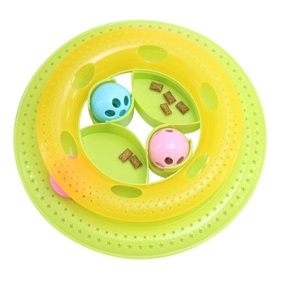 Trilaminar Pet Toys Cat Track Ball