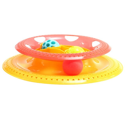 Trilaminar Pet Toys Cat Track Ball