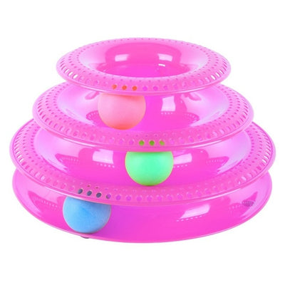 Trilaminar Pet Toys Cat Track Ball