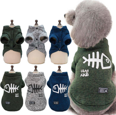 Cat Coats Jacket Costumes Pet Clothing